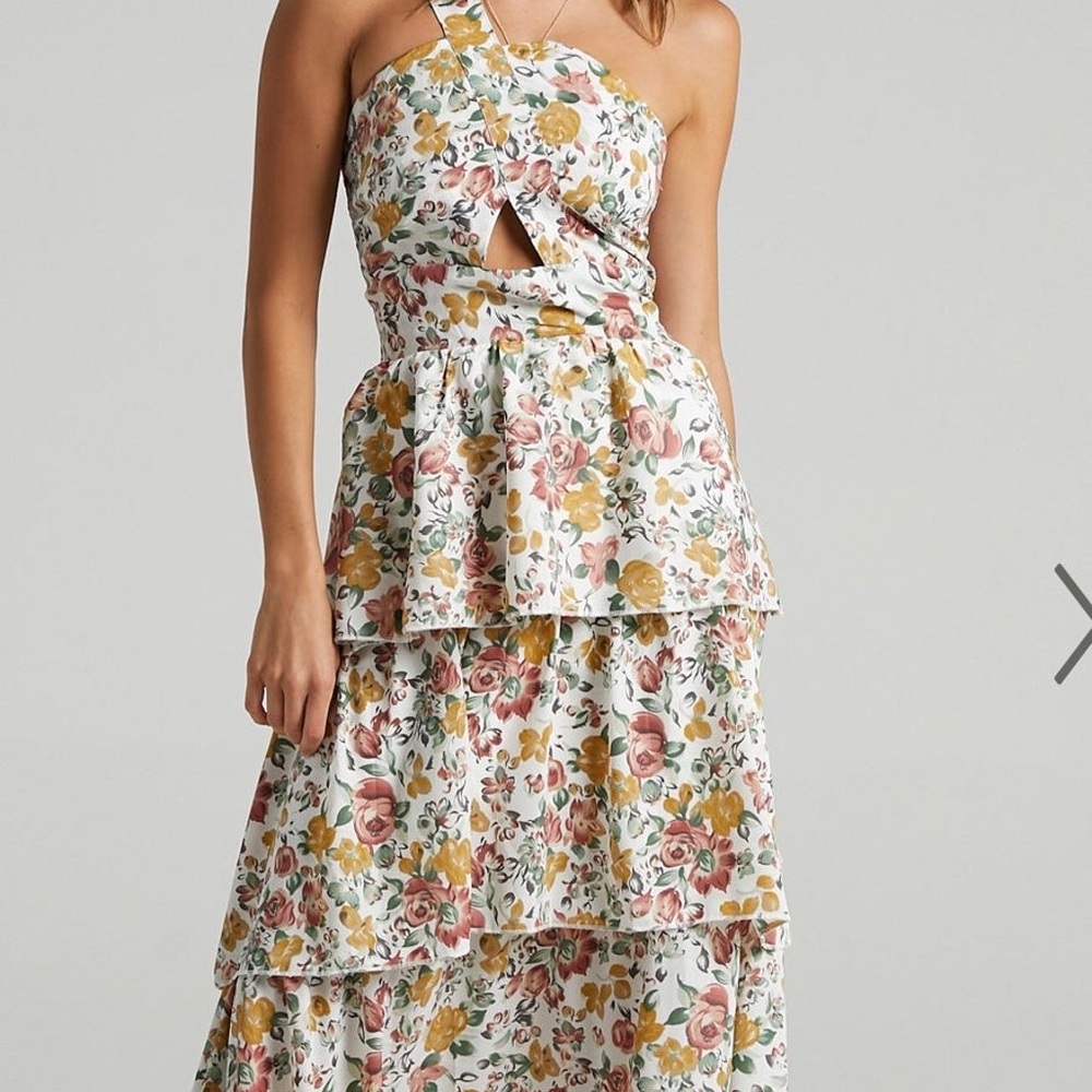 Showpo one shoulder dress- size 14